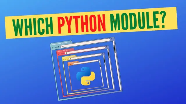 'Video thumbnail for Can You Do This to Open a Web Browser with Python?'