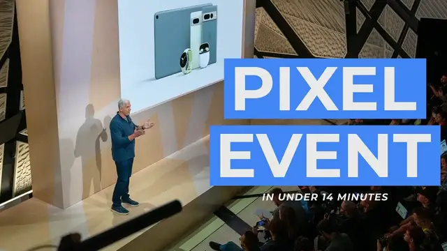 'Video thumbnail for Google Pixel 7 Hardware Event In Under 14 Minutes'