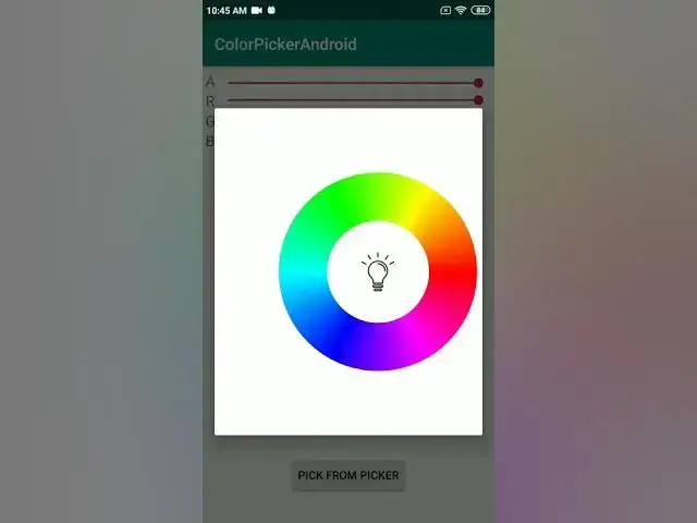 'Video thumbnail for Color picker bulb view'