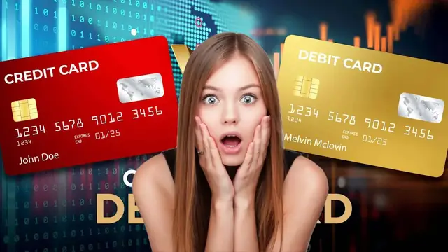 'Video thumbnail for credit card vs debit card'