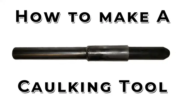 'Video thumbnail for How to make a Caulking tool'