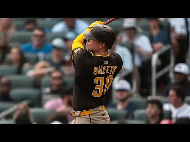 'Video thumbnail for Gavin Sheets' First 10 Home Runs of 2025! | San Diego Padres'
