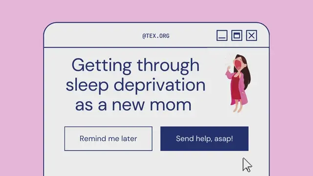 'Video thumbnail for Getting Through Sleep Deprivation as a new mom'