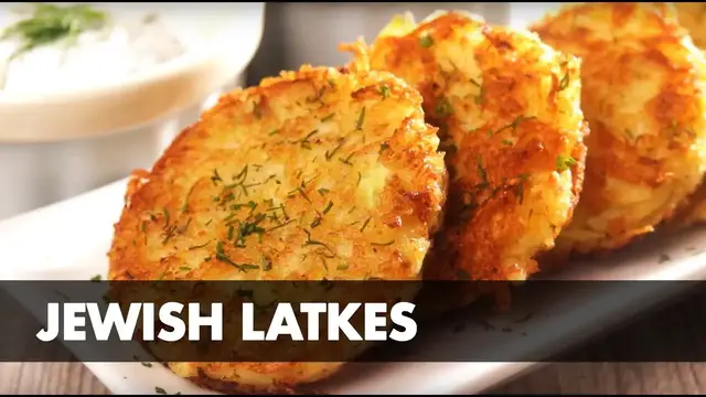 'Video thumbnail for Pancakes You Don't Need Syrup For | Jewish Latkes'