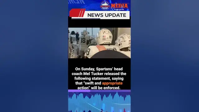 'Video thumbnail for Mel Tucker:  Swift and appropriate action will take place for MSU players involved in the assault'