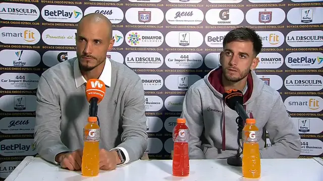 'Video thumbnail for Rueda de prensa del Deportes Tolima tras el empate ante Boyacá Chicó - Liga BetPlay 1 2024'