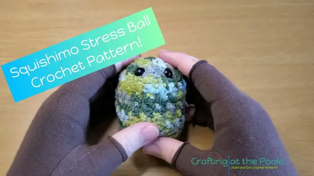 'Video thumbnail for Squishimo Stress Ball Buddy | Easy Crochet Pattern Tutorial'