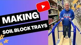 'Video thumbnail for Making Soil Block Trays Day 2380 Experimental Homesteader'