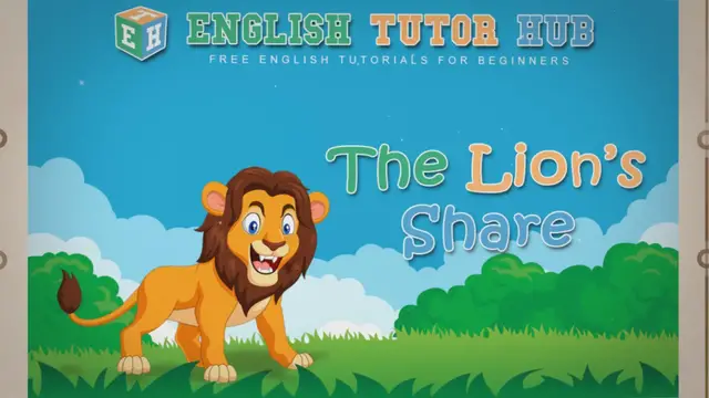 'Video thumbnail for The Lion’s Share Story With Moral Lesson And Summary'