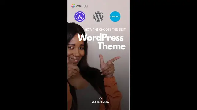 'Video thumbnail for How to choose a #wordpress Theme. #wordpressthemes #astra #astratheme #learnwordpress #wordpractice'