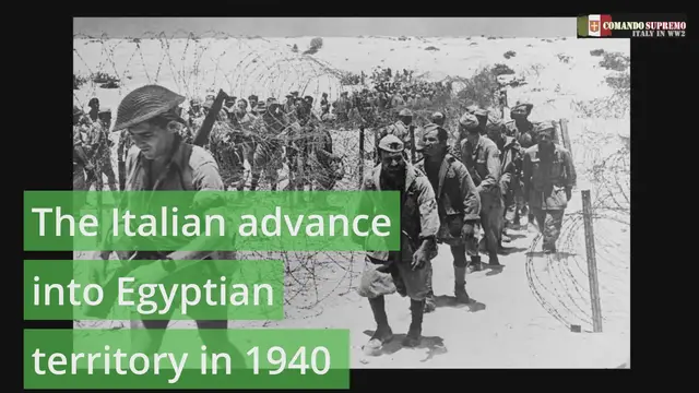 'Video thumbnail for The Italian invasion of Egypt in 1940'
