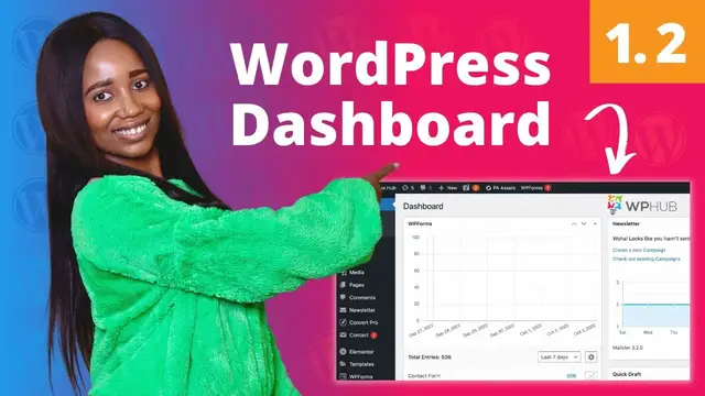 'Video thumbnail for WordPress Dashboard Tutorial For Beginners | Course 1.2 by WPHub'
