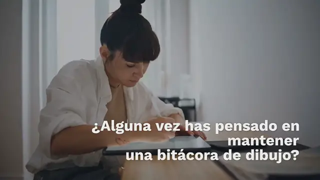 'Video thumbnail for Guía paso a paso: Crear una bitácora de dibujo personal'