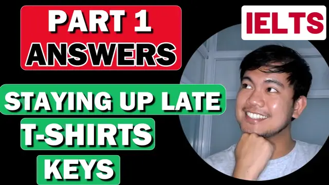 'Video thumbnail for PART 1 ANSWERS: Stay Up Late, Tshirts, Keys'
