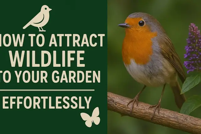 'Video thumbnail for How to Attract Wildlife to Your Garden Effortlessly'