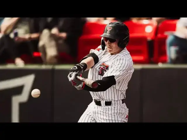 'Video thumbnail for Logan Hughes 2025 College Baseball Highlights! | Texas Tech Red Raiders'