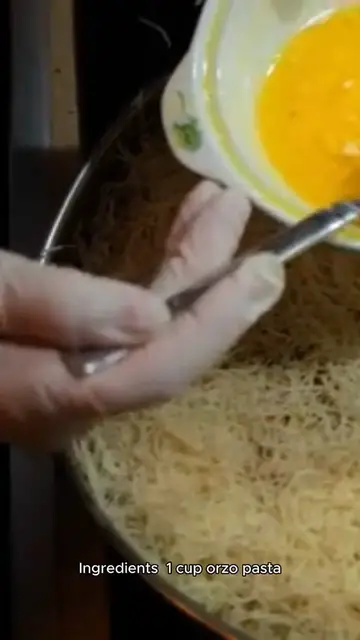 'Video thumbnail for Lemon Garlic Orzo _ orzo recipe'