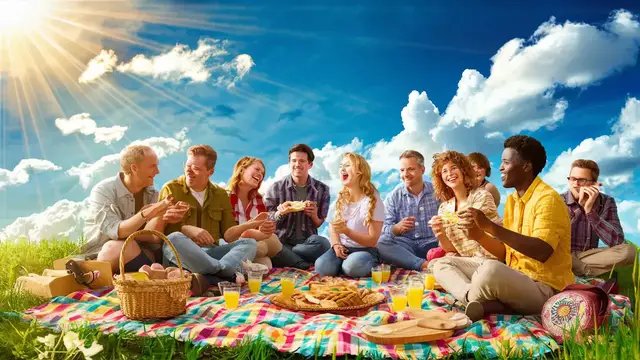 'Video thumbnail for Sunlit Reverie: A Summer Picnic Tale'