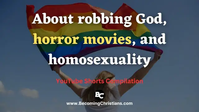 'Video thumbnail for About robbing God, horror movies, and homosexuality'