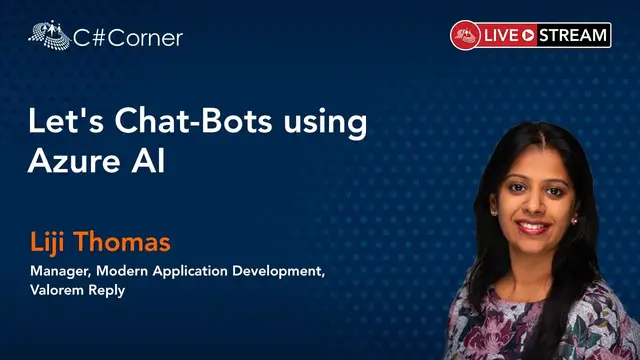 'Video thumbnail for Let's Chat-Bots using Azure AI || Women Data Summit 2021'