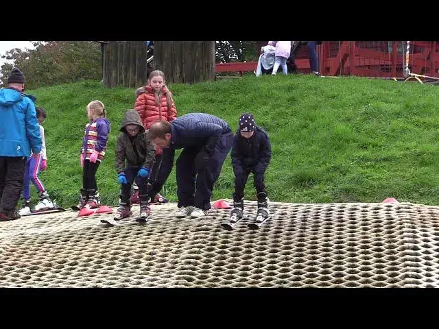 'Video thumbnail for Snowtubing and skiing at Craigavon Ski Slopes this winter'