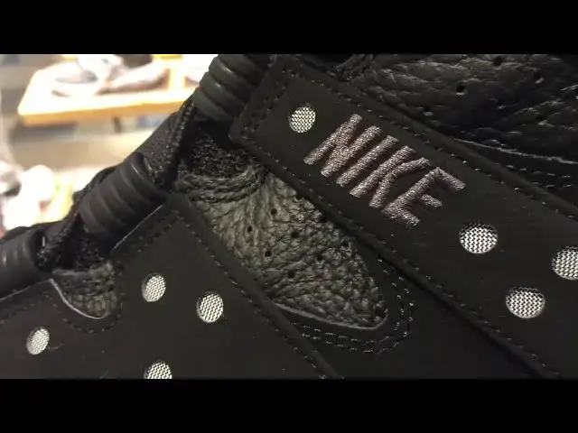'Video thumbnail for Quick Look At The Triple Black Nike Air Max CB 94 Barkley In Footlocker & Buy It Now'