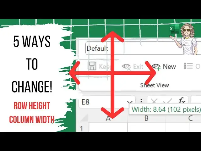 'Video thumbnail for Resize Rows And Columns In Excel. 5 Ways To Do It!'