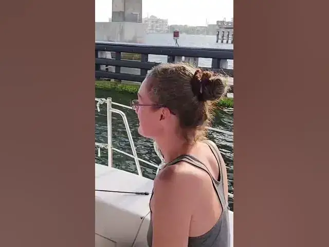 'Video thumbnail for Hope we don't hit a bridge! #svaguaazul #sailboatlife #sailboat'