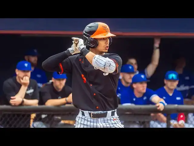 'Video thumbnail for Bradley Frye 2025 College Baseball Highlights! | Mercer Bears'