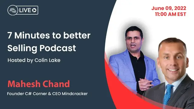 'Video thumbnail for 7 Minutes to better Selling Podcast Ep. 23'