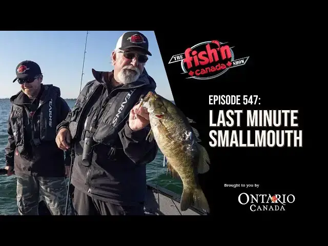 'Video thumbnail for A MUSKIE ATE MY SMALLMOUTH BASS? | Episode 547: Last Minute Smallmouth'