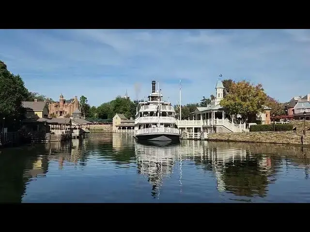 'Video thumbnail for Liberty Belle Riverboat at Magic Kingdom's Rivers of America #disneyworld #carsland'