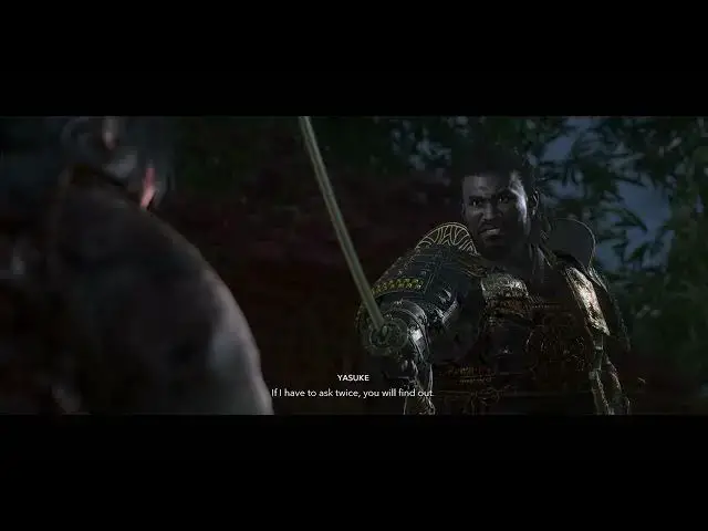 'Video thumbnail for Assassin's Creed Shadows - The Performer: Chase Down and Kill Samemaru | Yasuke "Duarte" Cutscene'