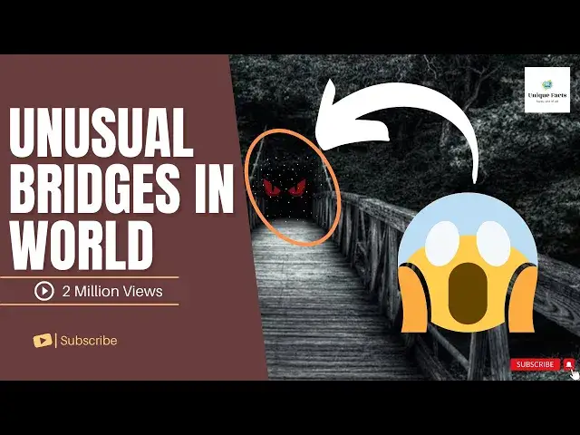 'Video thumbnail for Top 5 Most Unique Bridges In The World | UNIQUE FACTS'