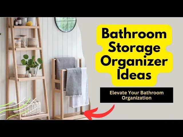 'Video thumbnail for Bathroom Storage Organizer Ideas: Unlock Genius Bathroom Storage'