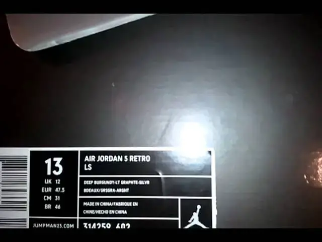 'Video thumbnail for Air jordan 5 burgundy, air jordan 6 black varsity red'