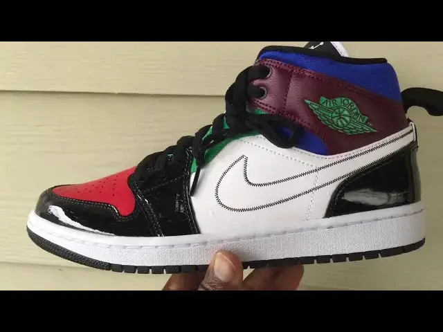 'Video thumbnail for Quick Look At The Air Jordan 1 Mid SE Multicolor & Buy It Now'