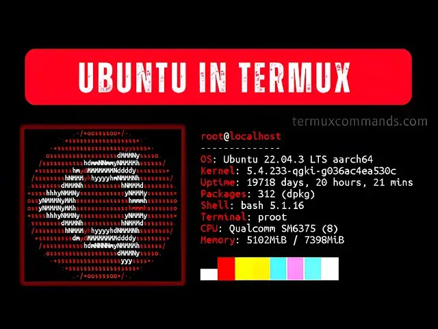 'Video thumbnail for How to install Ubuntu in Termux || 2024'