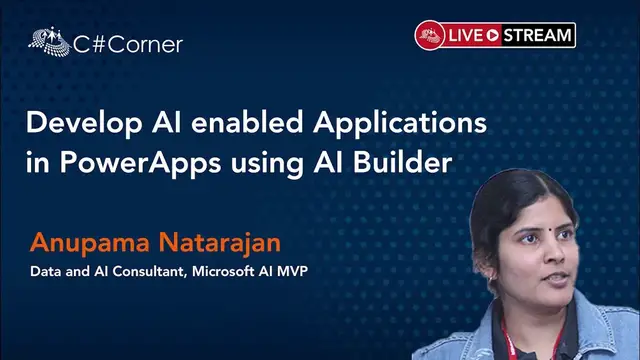 'Video thumbnail for Develop AI enabled Applications in PowerApps using AI Builder'