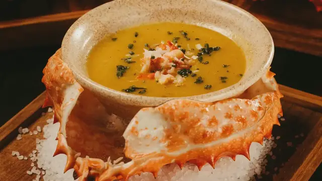'Video thumbnail for How to Make Seafood Bisque: A Rich Blend of Scallops, Cod, and Shrimp'