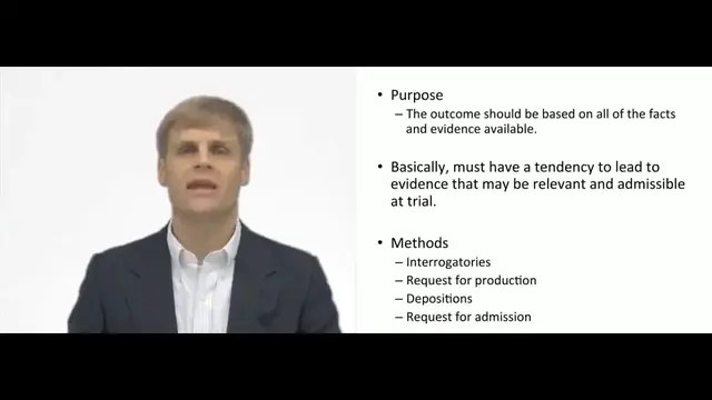 'Video thumbnail for Discovery of Evidence'