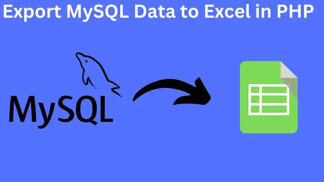 'Video thumbnail for export mysql data to excel xlsx in php'