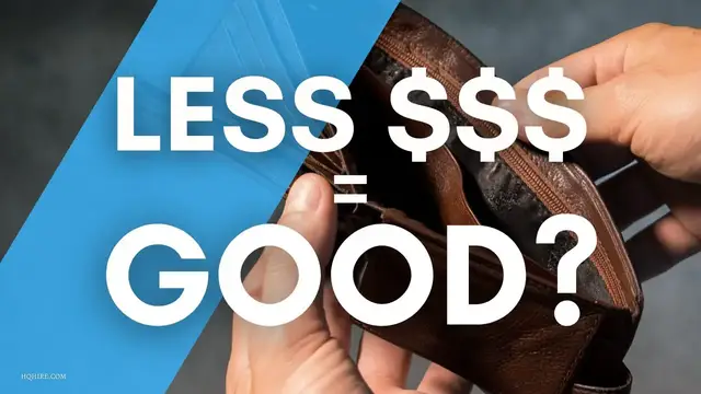 'Video thumbnail for Get a Job that pay LESS make $$ sense?!?'