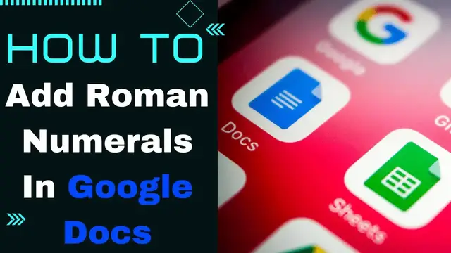 'Video thumbnail for How To Add Roman Numerals In Google Docs In 2021 | step-by-step Guide'