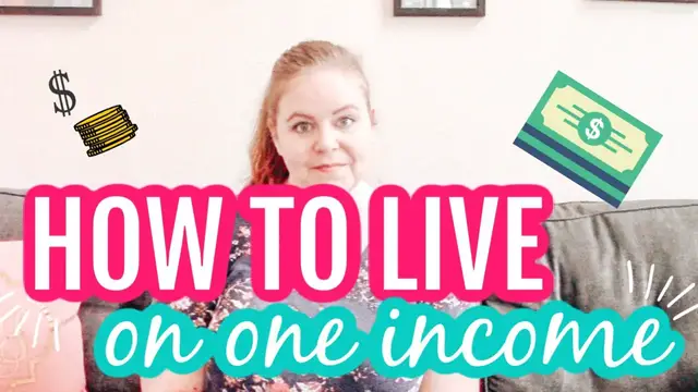 'Video thumbnail for HOW TO LIVE ON ONE INCOME | SINGLE INCOME FAMILY | HOW TO BE A STAY AT HOME MOM'