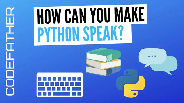 'Video thumbnail for Make Python Speak: Simple Tutorial About Text to Speech'
