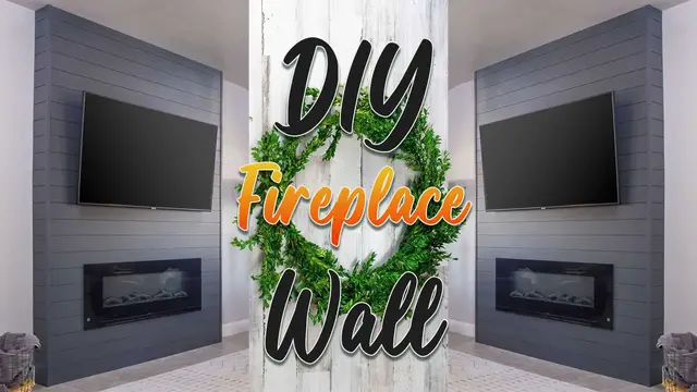 'Video thumbnail for DIY Shiplap Fireplace'