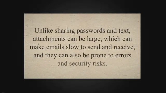'Video thumbnail for File Sharing Alternatives to Email Attachments'