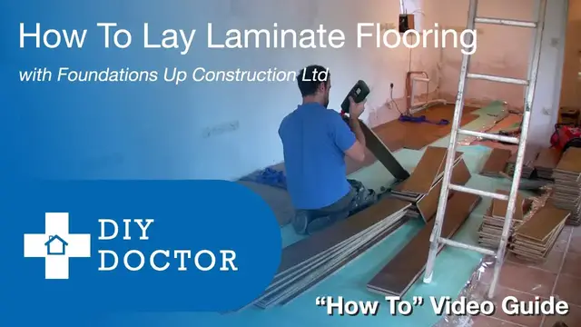 'Video thumbnail for How To Lay Laminate Flooring'