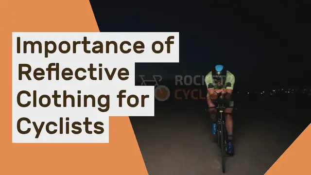 'Video thumbnail for How does wearing reflective clothing help a cyclist?'